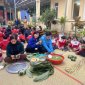 Đoàn Xã Xuân Giang phối hợp tổ chức ngày hội bánh chưng và trao quà tết cho học sinh có hoàn cảnh khó khăn tại trường Mầm Non Xuân Giang.