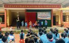 Đoàn Thanh niên phối hợp tuyên truyền kỹ năng phòng chống tai nạn đuối nước và phòng cháy chữa cháy, an toàn giao thông tại trường Tiểu học và THCS Xuân Giang