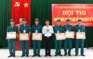 BAN CHỈ HUY QUÂN SỰ THỌ XUÂN: LÀM TỐT NHIỆM VỤ SẴN SÀNG CHIẾN ĐẤU