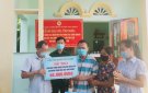   Bàn giao nhà tình nghĩa cho hội viên Hội Cựu chiến binh Nguyễn Văn Hùng