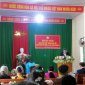 ĐỒNG CHÍ BÍ THƯ HUYỆN ỦY LÊ ĐÌNH HẢI DỰ NGÀY HỘI ĐĐK TOÀN DÂN TỘC TẠI KHU DÂN CƯ THÔN 2 XÃ XUÂN GIANG